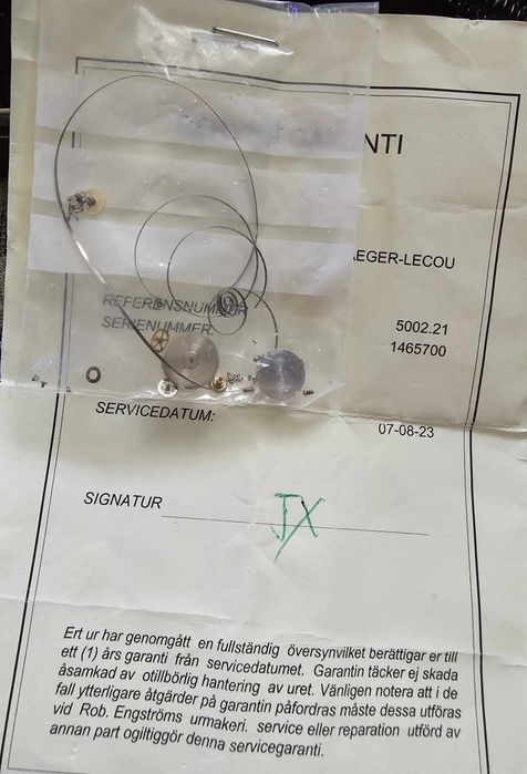 Jaeger-LeCoultre, JLC, Jaeger LeCoultre w 18K złocie z pudełkiem