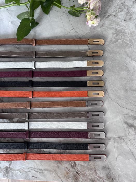 Ремінь Hermes Kelly натуральна шкіра чорний, Belt epsom, пояс ермес келлі, ремень эрмес келли натуральная кожа black