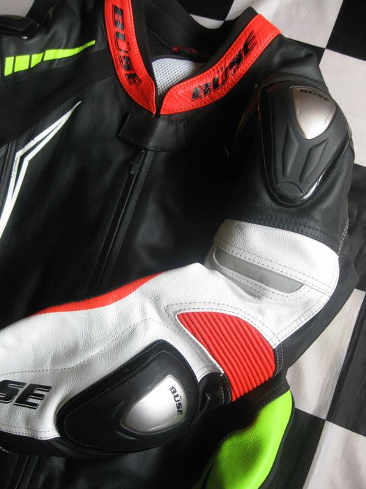 Kombinezon motocyklowy skórzany BUSE SILVERSTONE PRO rozm.54