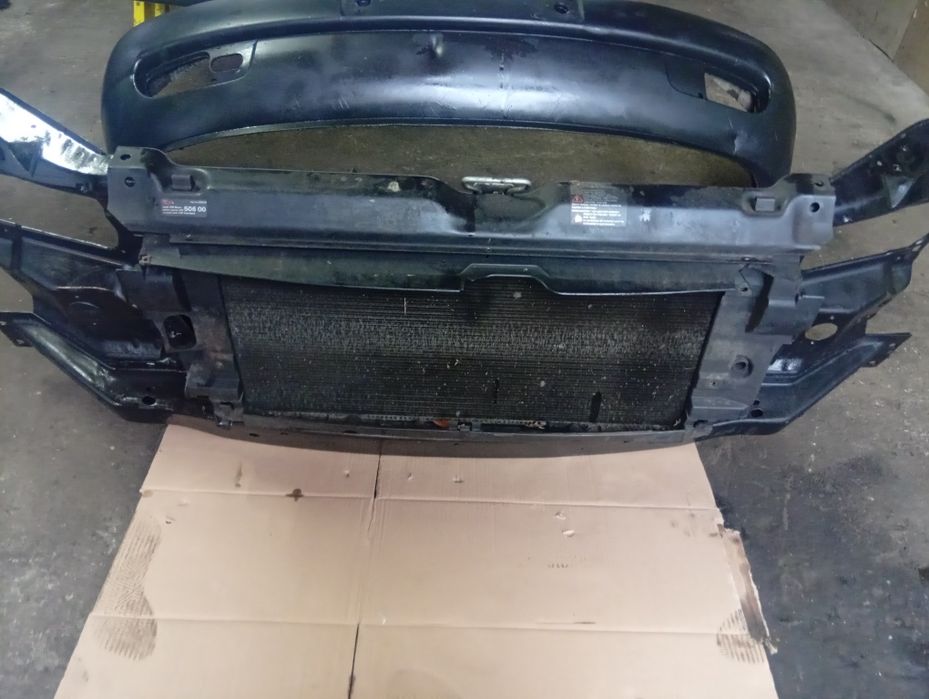 VW T4 Zderzak chłodnica wentylatory wzmocnienie grill komplet