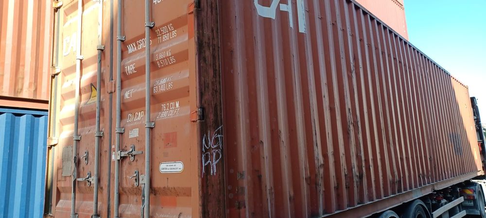 Contentores 40" pés