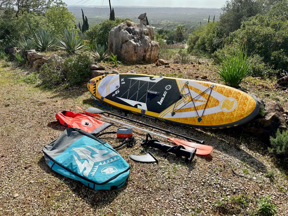 ZRay X1 9'9" SUP Insuflável – Kit Completo | Excelente Estado