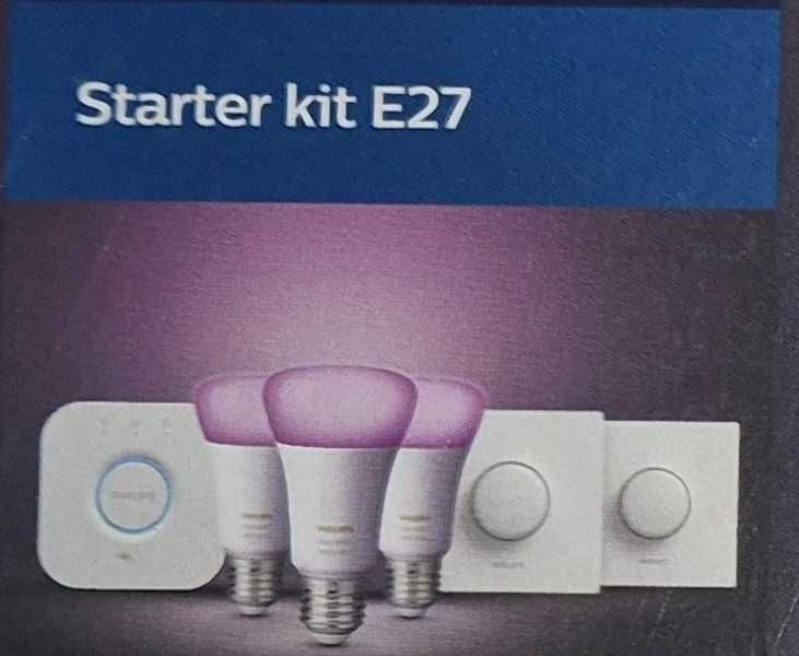 Philips Hue White and Color Ambiance e27 zestaw KIT Hue bridge