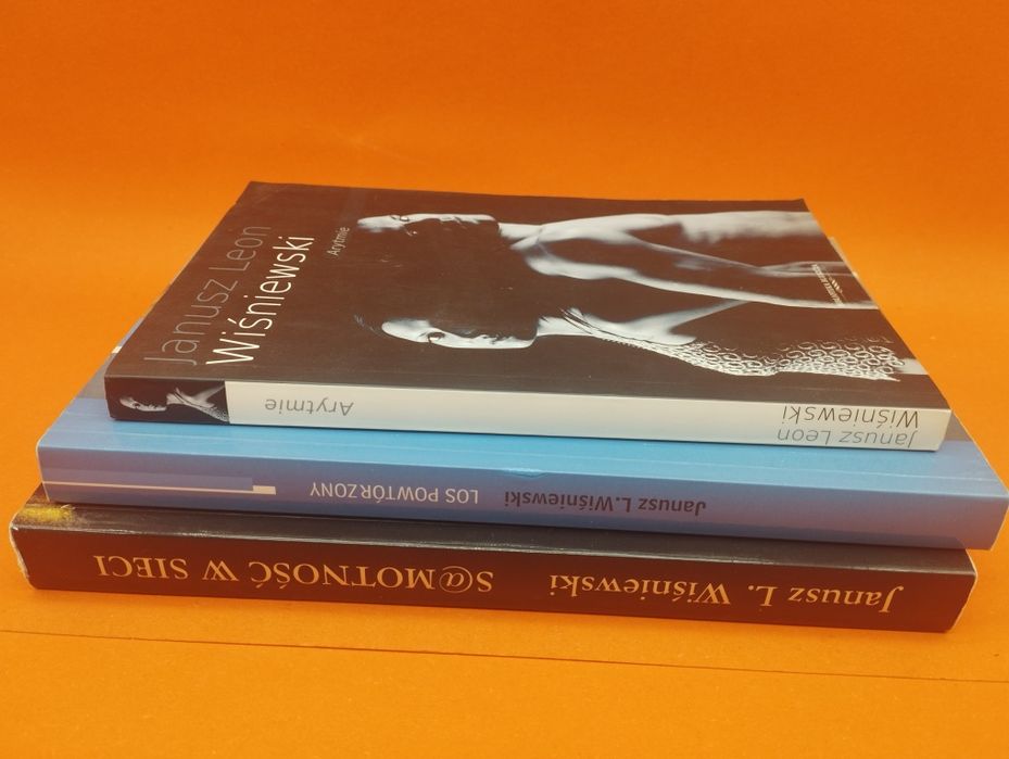 Zestaw 3 książek - Janusz L. Wiśniewski