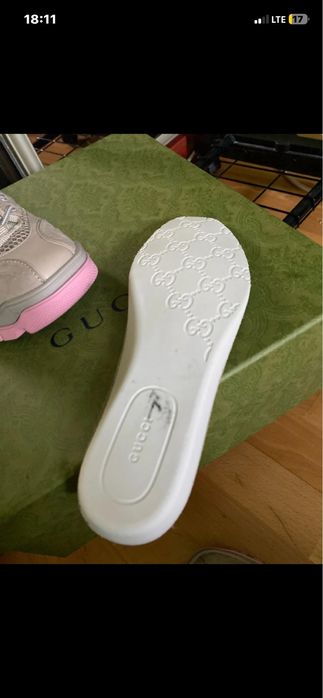 Gucci Flashtrek różowe – nowe z metką, 37