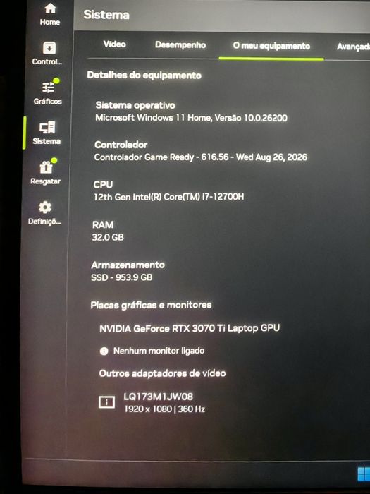 Portátil Gaming MSI Vector 17