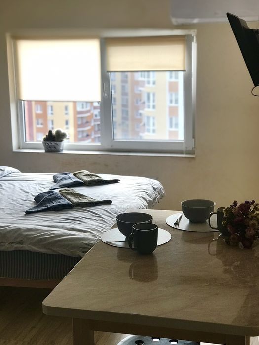 Подобово посуточно, квартира-студія. Центр. Недалеко озеро. Власник.