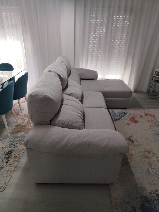 Sofá Cama Cinzento