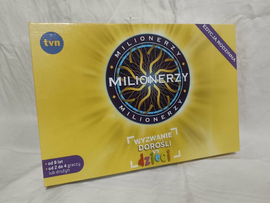 Gra planszowa milionerzy TVN 8+