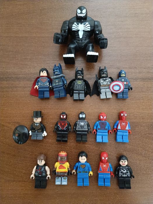 Лего минифигурки Marvel DC