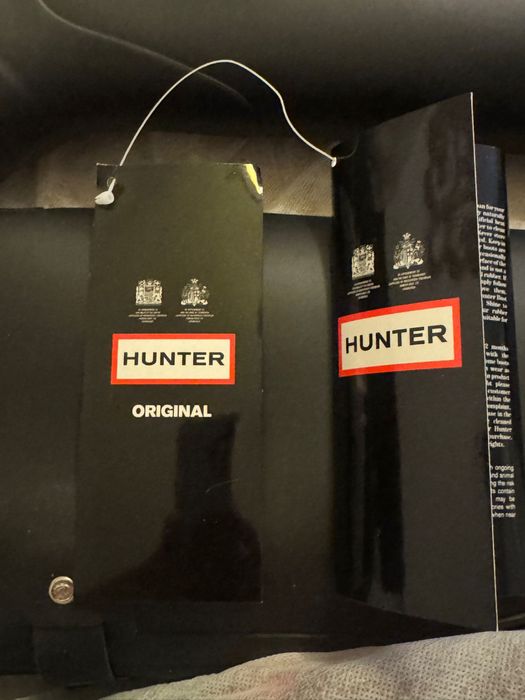 Hunter galochas pretas