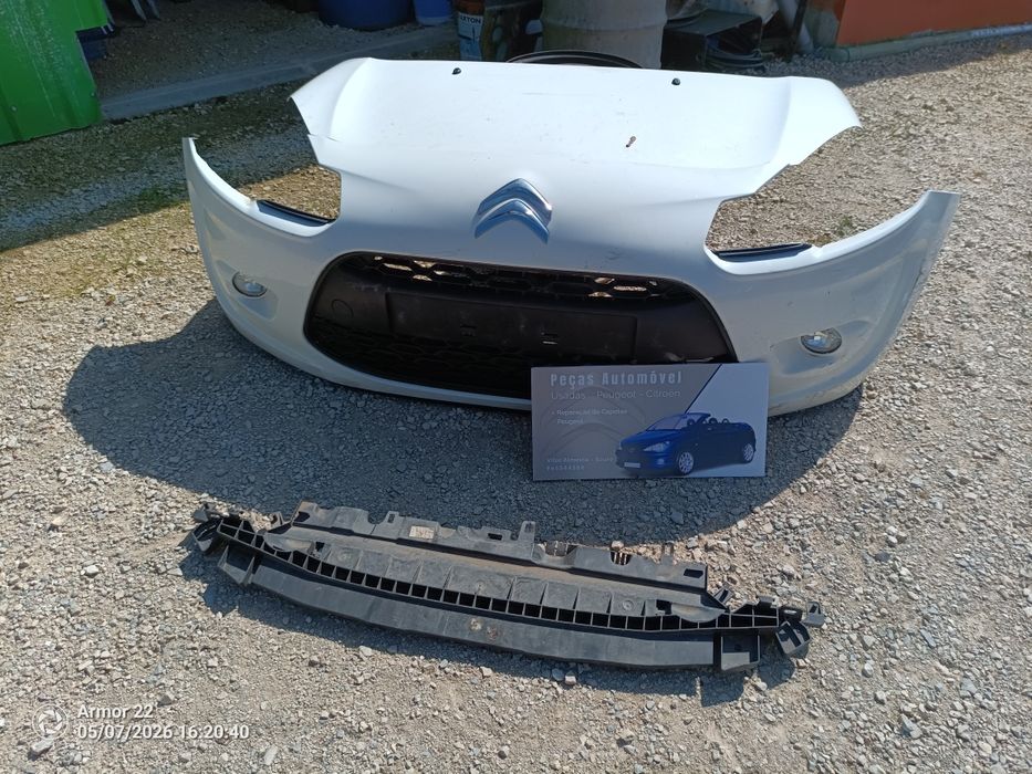 Capô e parachoques citroen c3 2010 a 2015