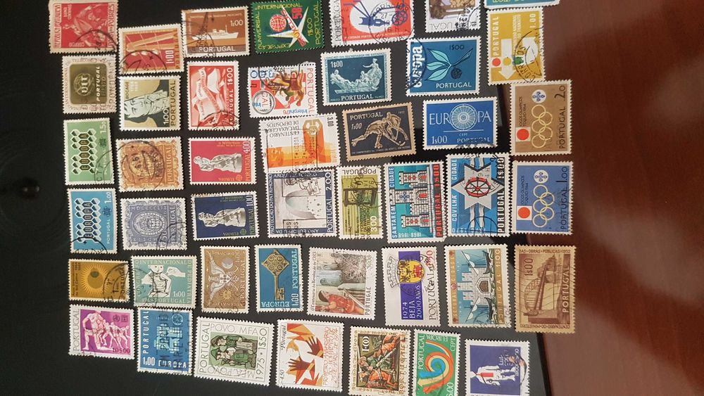 50 Selos Antigos Todos Diferentes