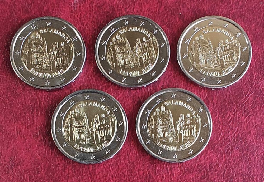 Moeda Comemorativa de 2€ – Universidade de Salamanca (Espanha 2025)