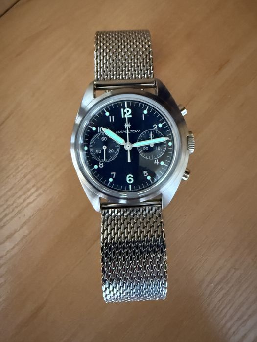 Hamilton Khaki Pilot Mechanical Chrono Full Set 2025 + gratisy! REZERWACJA