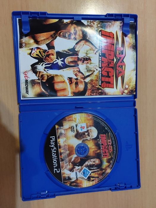 PS2 Game (PlayStation 2) TNA Impact! (Good Condition)64283967964931122