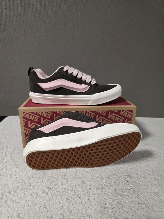 Vans , knu skool 39 brązowo różowe