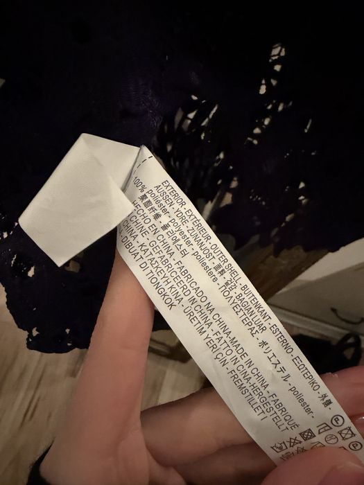 Nowa koszula z ażurowym haftem Zara