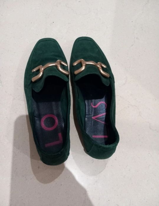 Sapatos mulher marca Lolas, em pele, tamanho 37