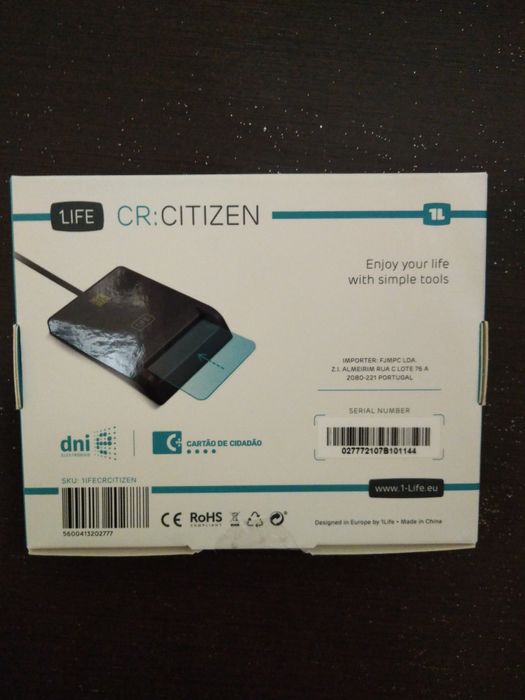 Leitor cartão cidadão Novo