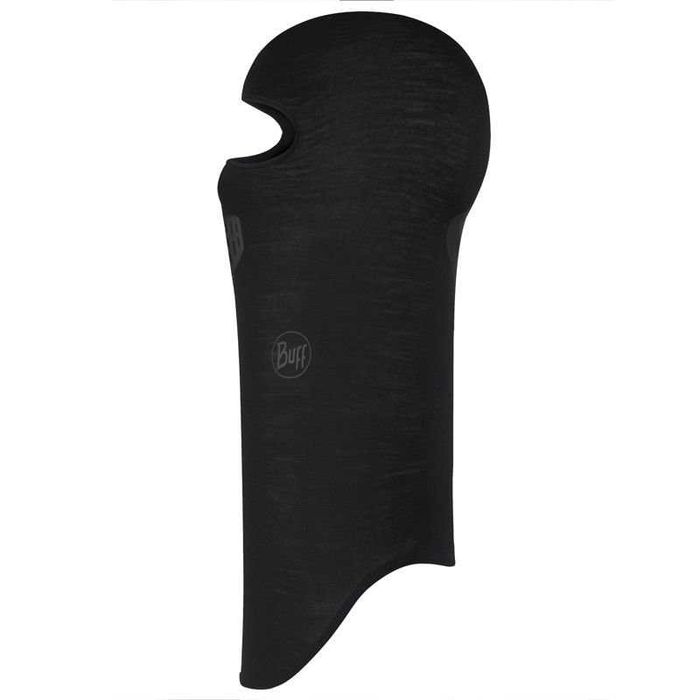 Kominiarka Buff Lightweight Merino Wool Balaclava Solid Black