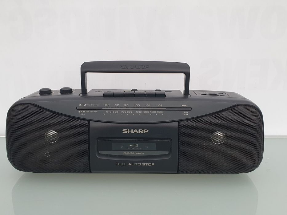 シャープQT-80CD SHARP CDステレオダブルカセット QT-80CD-BK ラジカセ - メルカリ