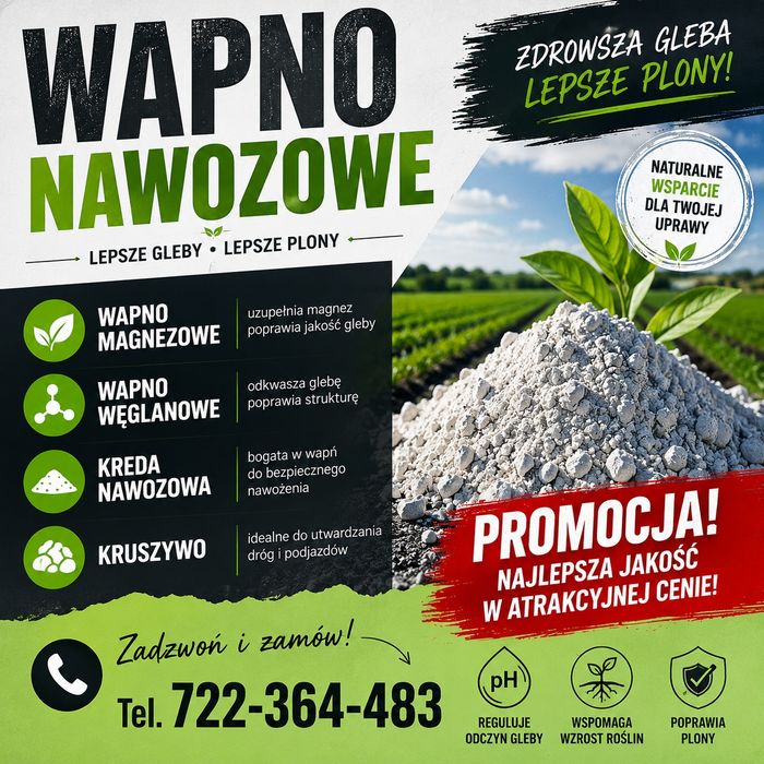 Wapno magnezowe, węglanowe,Morawica ,Jazwica