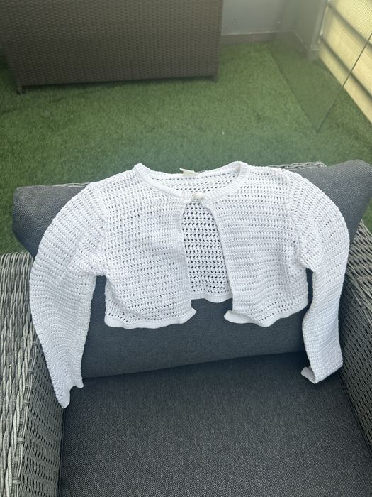 Alba komunijna w komplecie  2 bolerka ,relawiczki ,wianek