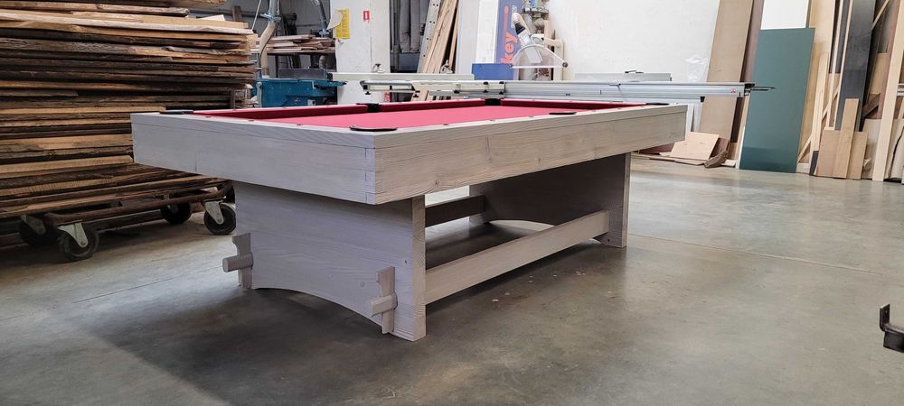 Bilard stół bilardowy Retro 8FT drewniany kamień BILLKROS - Producent