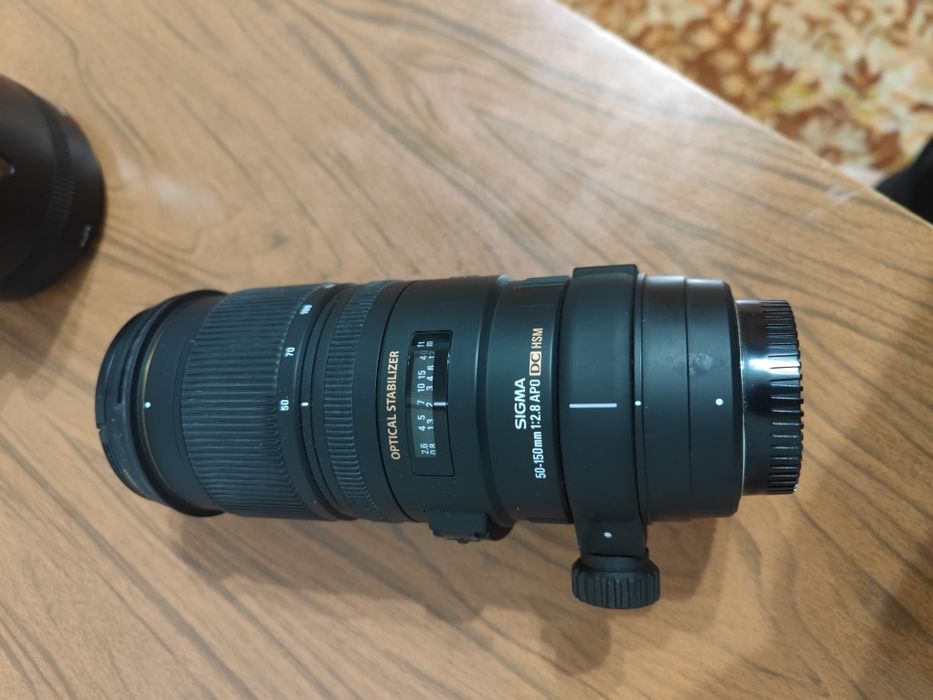 Sigma 50-150mm 1:2.8 OS APO DC HSM EX OS Optical Stabilizer for Nikon