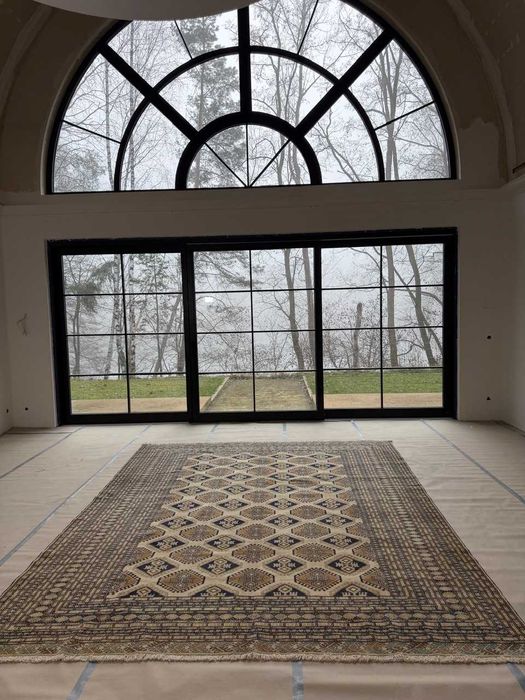 Dywan NOWY kaszmirowy Pakistan Buchara ART DECO 390x300 gal. 8 tyś