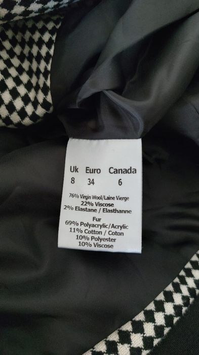 Żakiet damski vintage r. 36