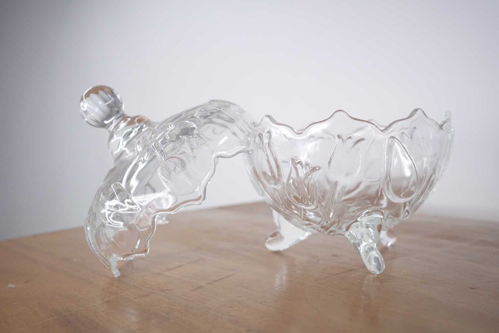 6 peças em cristal (Excelente estado)