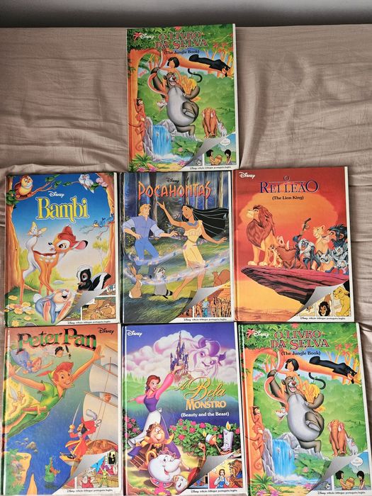 Colecção Livros Disney Clássicos Edição BIlingue