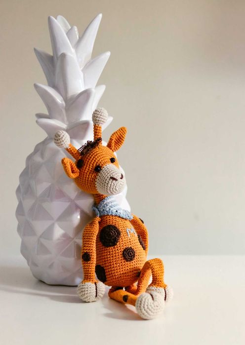 Girafa amigurumi