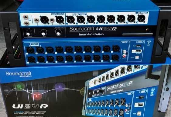 Soundcraft Ui12 Ui16 e Ui24R novas por estrear.