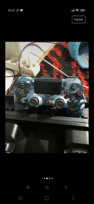 Playstation 4 com acessorios