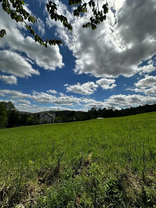 Działka budowlana, widokowa w Bieszczadach