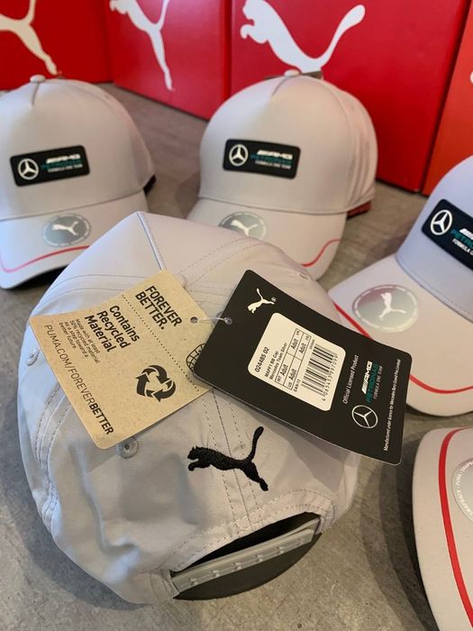 Кепка. Бейсболка PUMA Mercedes-AMG Petronas Motorsport Cap оригінал