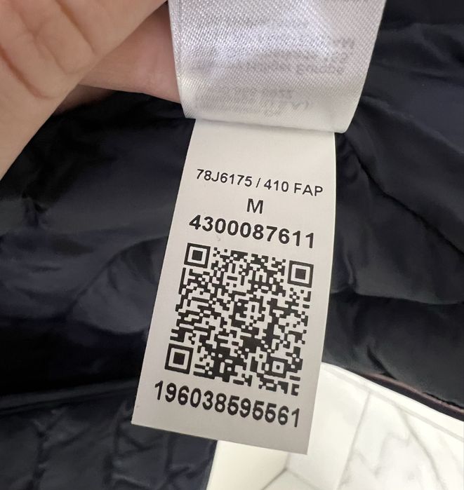 Жилетка Tommy Hilfiger M синя чоловіча оригінал томмі гілфігер