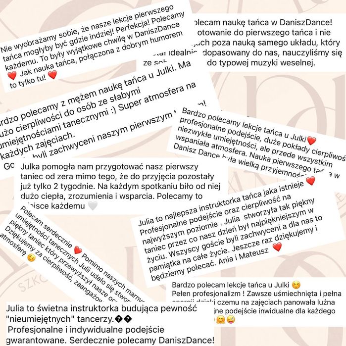 Pierwszy taniec/ taniec użytkowy- Skawina