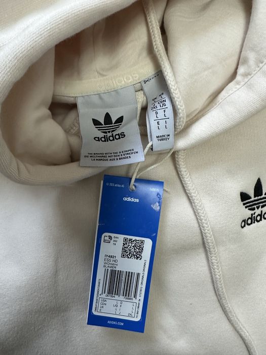 Оригінальна флісова кофта adidas