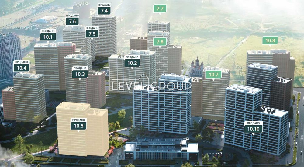 3-к квартира в ЖК Варшавський 3, буд. 10.5, поверх 7, 83 м. - View 5