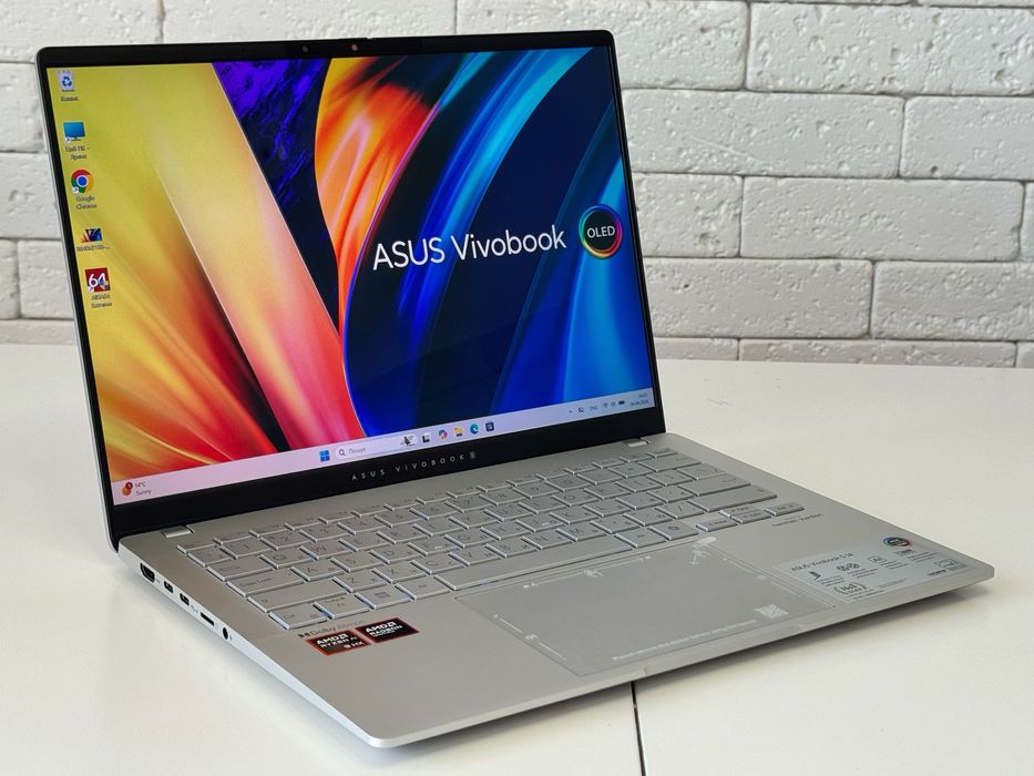 Новий Asus VivoBook S14/3K/OLED/120Hz/Ryzen AI 9 HX 370/24 GB/512 GB/Radeon 890M