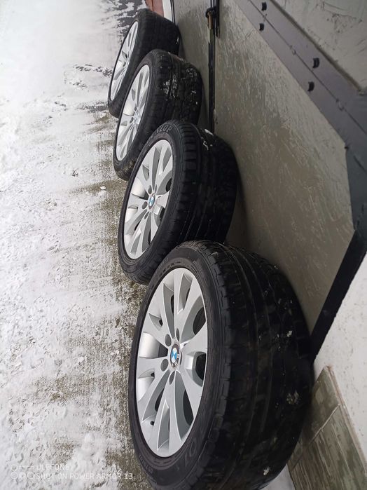 Sprzedam alu felgi org.BMW Styling 206 razem z oponami  super stan