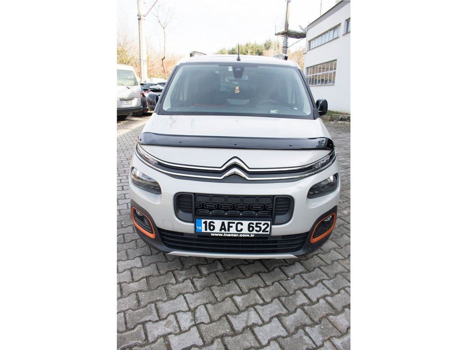 Peugeot Partner Rifter Дефлектор капота (мухобойка) EuroCap