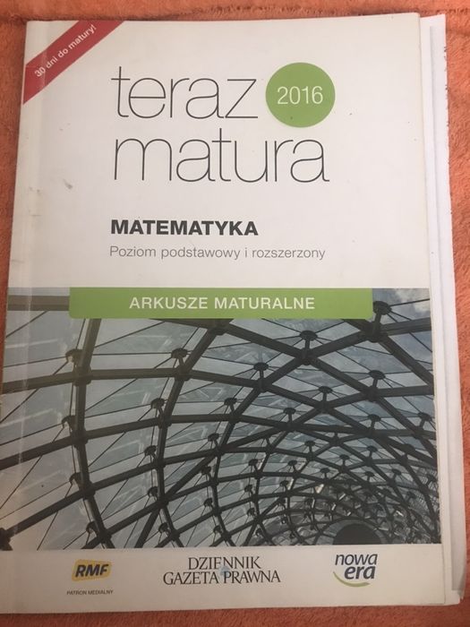 Arkusze maturalne teraz matura matematyka 2016