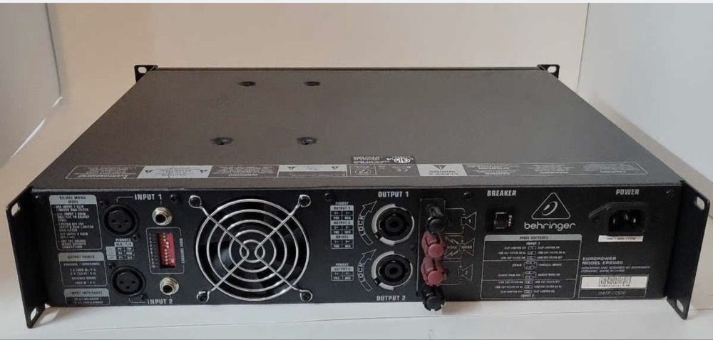 Behringer Europower EP4000 - 2 Amplificadores
