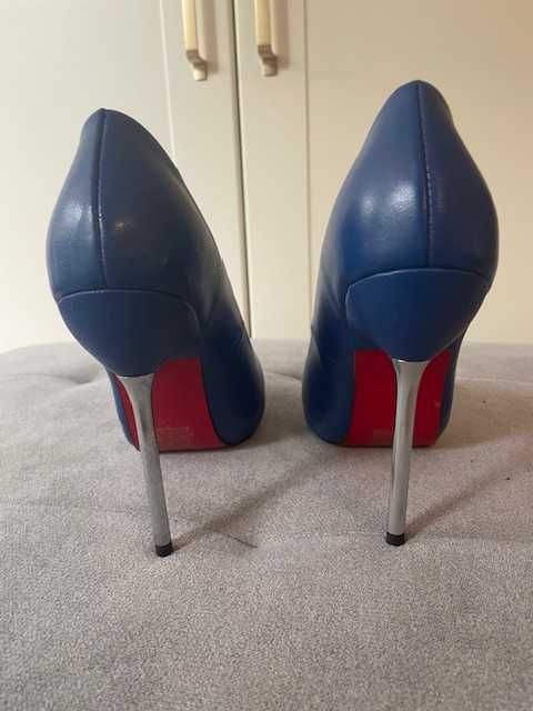 Niebieskie szpilki Nina Basco roz. 36