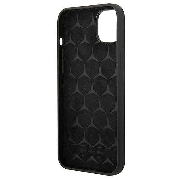 Etui Mercedes Silicone Line na iPhone 14 Plus - czarne